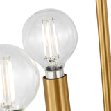 Cambria Large Lantern Pendant 21", Modern Brass