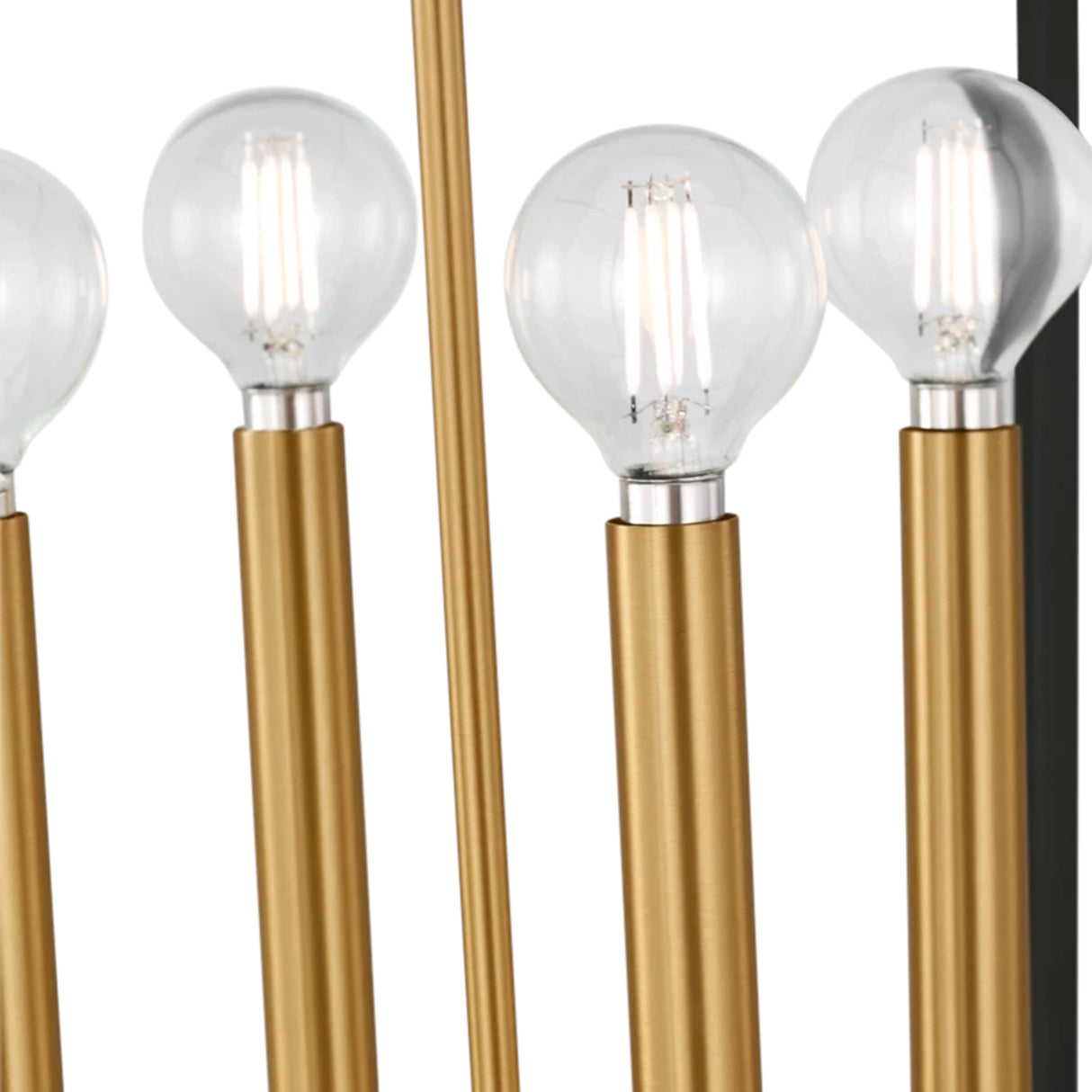 Cambria Large Lantern Pendant 21", Matte Black and Modern Brass