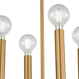 Cambria Extra Large Lantern Pendant 24", Matte Black and Modern Brass