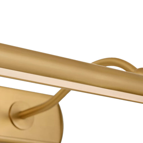 Bria LED Picture Light 24", Modern Brass