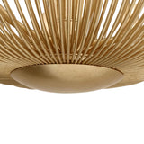 Zelda Large Chandelier 28", Gilded Brass