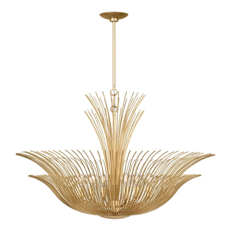 Zelda Extra Large Chandelier 36", Gilded Brass