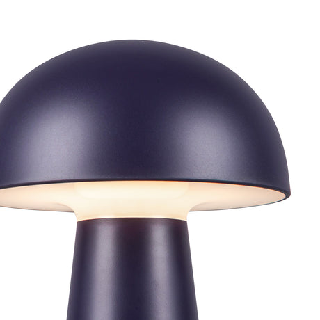 Marnie Rechargeable Table Lamp 9", Navy Blue