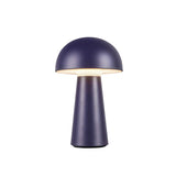 Marnie Rechargeable Table Lamp 9", Navy Blue