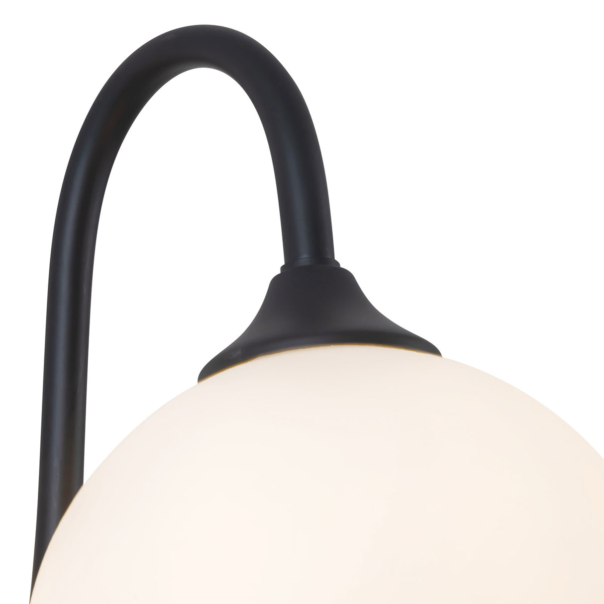 Leslie Wall Sconce 12", Matte Black