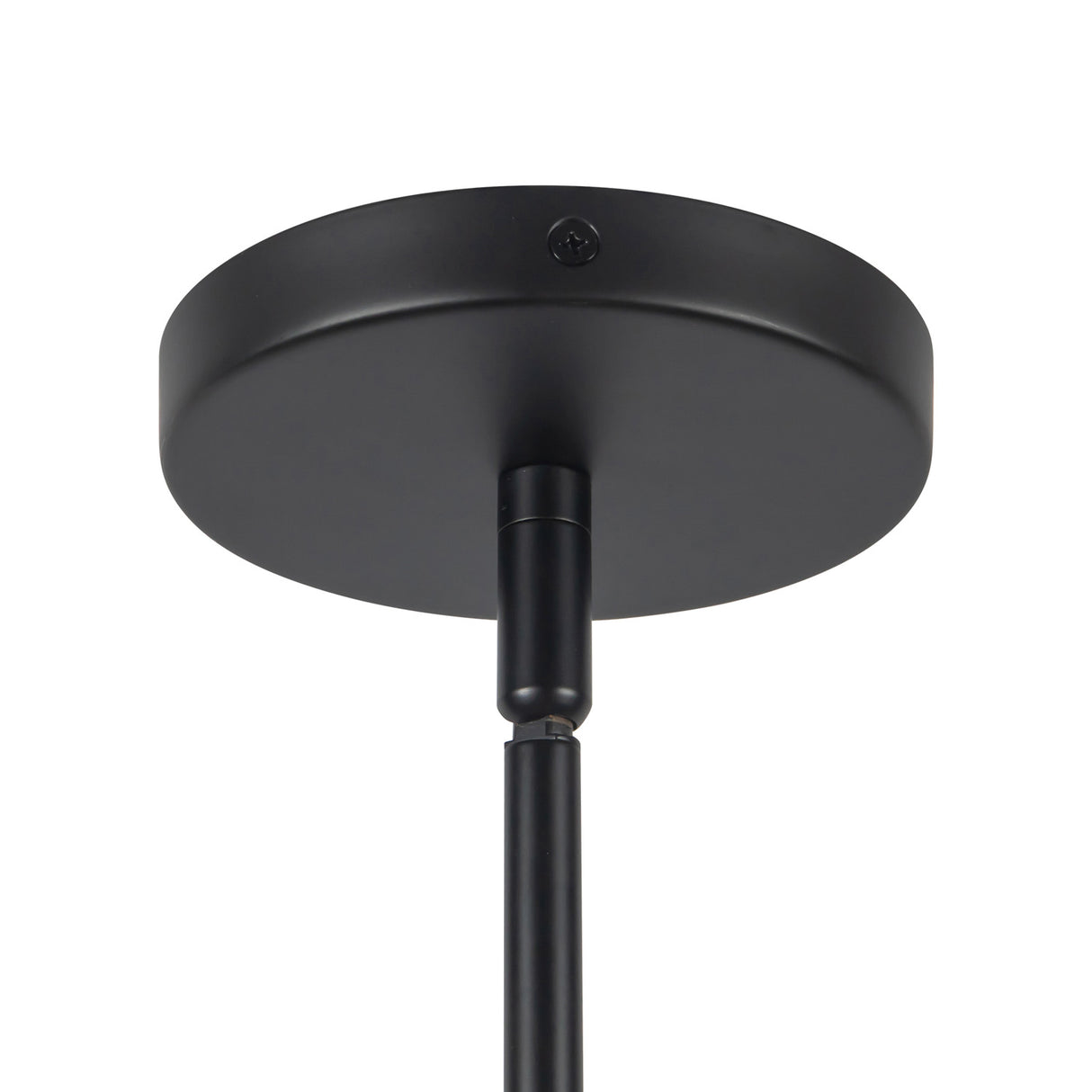 Leora 4 Light Linear Pendant 48", Matte Black