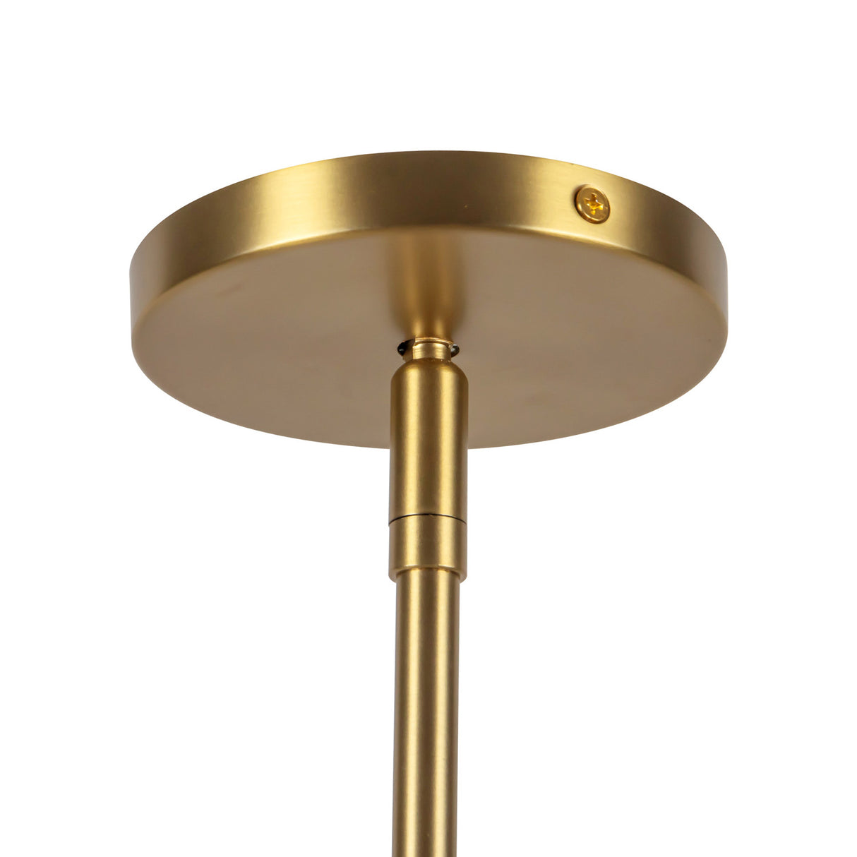 Leora 4 Light Linear Pendant 48", Brushed Brass