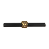 Deedra Picture Light 23", Matte Black and Brushed Brass