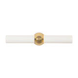 Deedra Picture Light 23", White and Brushed Brass