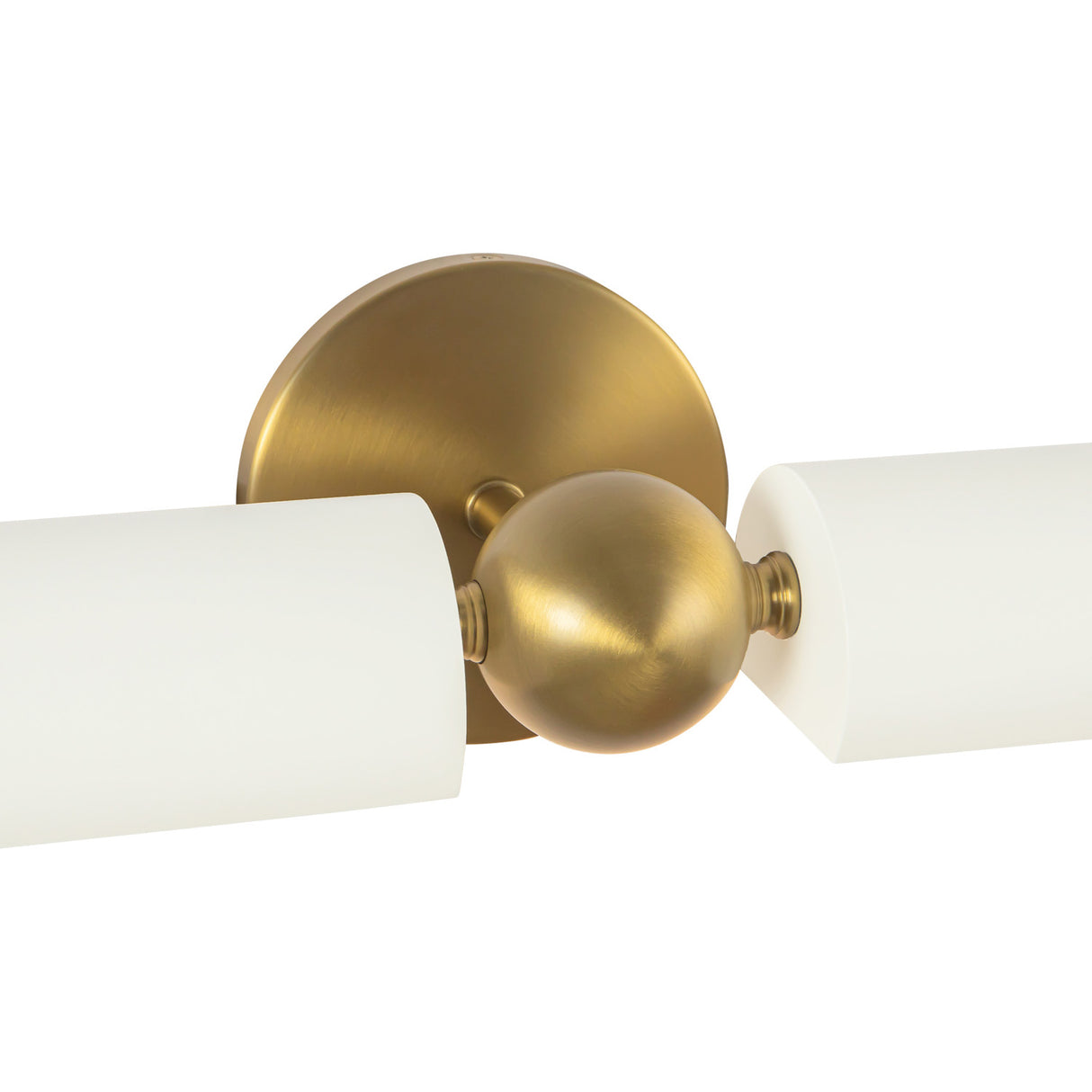 Deedra Picture Light 23", White and Brushed Brass