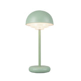 Carola Rechargeable Table Lamp 12", Pistachio