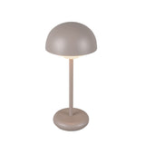 Carola Rechargeable Table Lamp 12", Mink