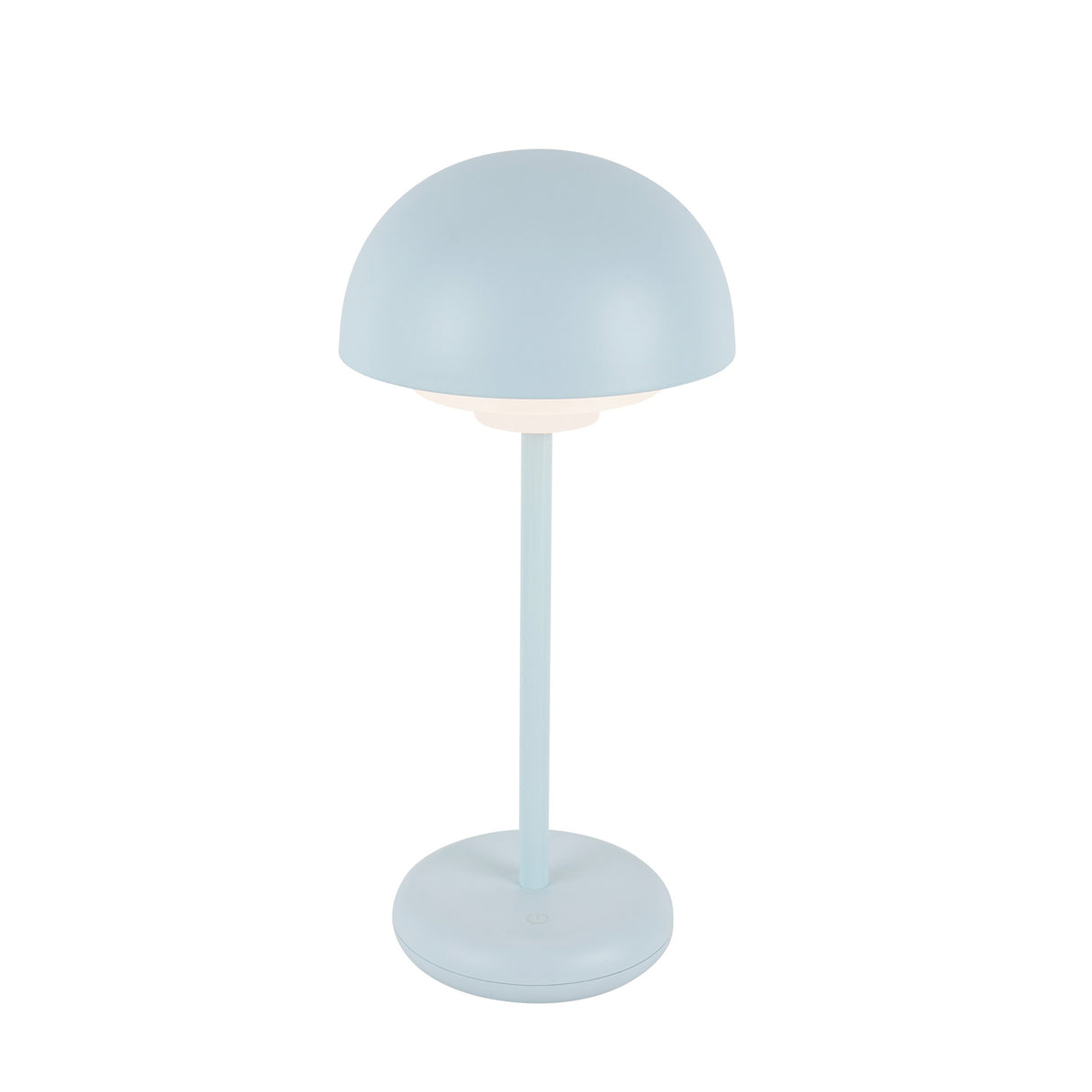 Carola Rechargeable Table Lamp 12", Baby Blue