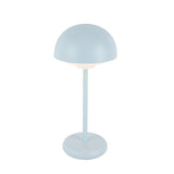 Carola Rechargeable Table Lamp 12", Baby Blue