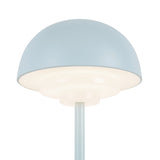 Carola Rechargeable Table Lamp 12", Baby Blue