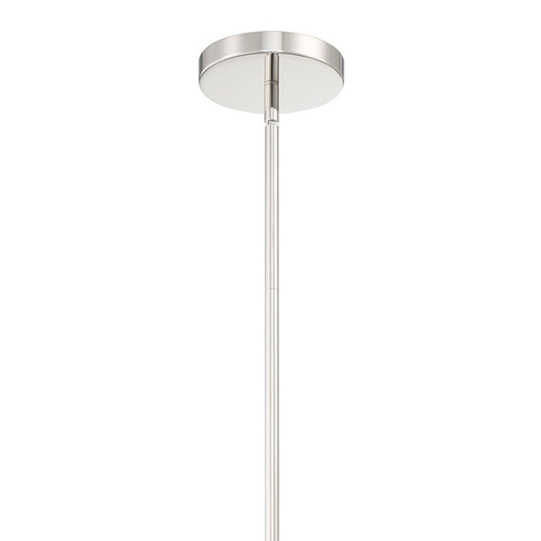 Hoyt Small Conical Pendant 9", Polished Nickel