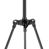 Bren LED Chandelier 28", Urban Bronze and Alabaster