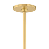 Pascal Large Pendant 22", Jute, Rattan and Aged Brass