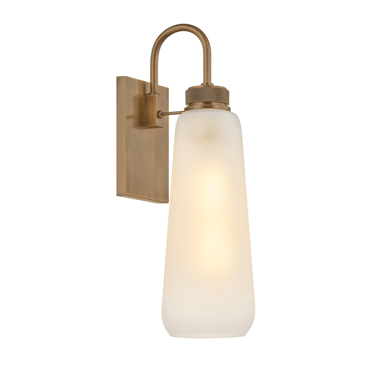 Vox Wall Sconce 15", Patina Brass