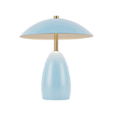 Aubrey Rechargeable Table Lamp 11", Baby Blue