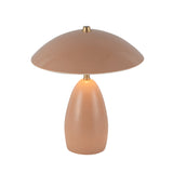 Aubrey Rechargeable Table Lamp 11", Blush