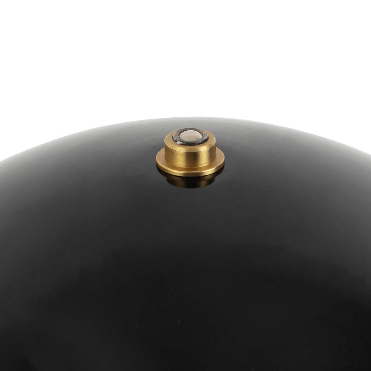 Aubrey Rechargeable Table Lamp 11", Glossy Black