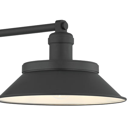 Vinya Outdoor Wall Light, Medium, Matte Black