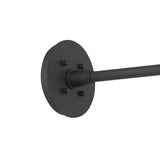 Vinya Outdoor Wall Light, Large, Matte Black