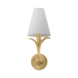 Junia Wall Sconce 17", Textured Gold