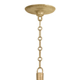 Junia 6 Light Chandelier 40", Textured Gold