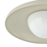 Bain Large Pendant 20", Off-White and Patina Brass