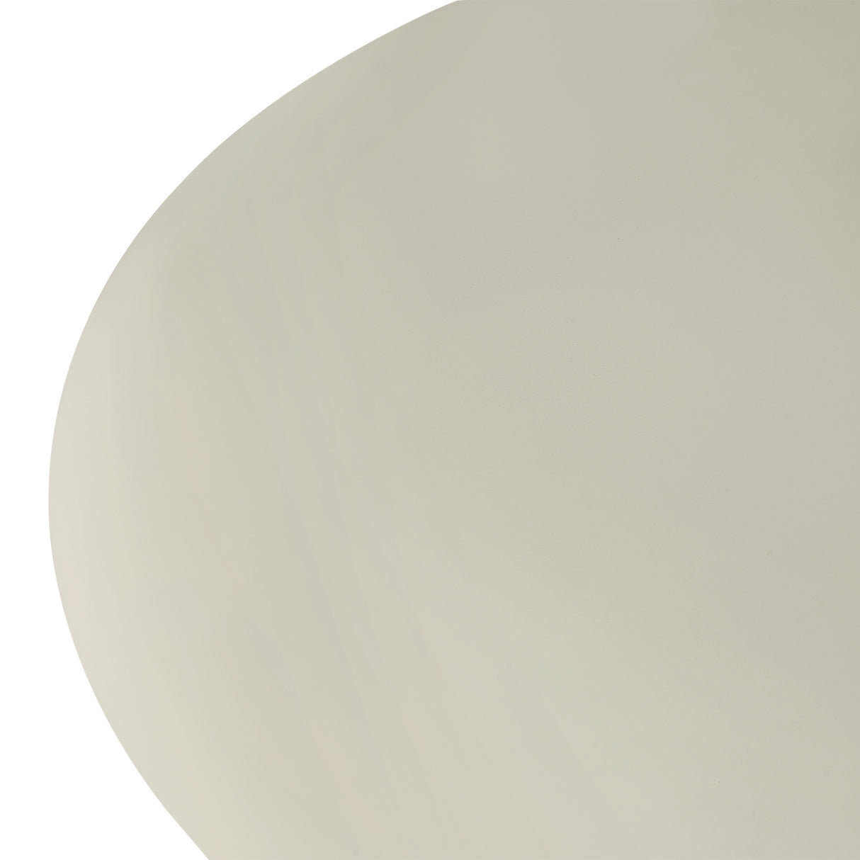 Bain Extra Large Pendant 28", Off-White and Patina Brass