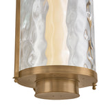 Catalina LED Outdoor Wall Light, Large 23", Patina Brass