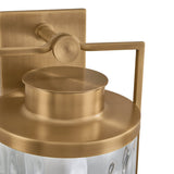 Catalina LED Outdoor Wall Light, Large 23", Patina Brass