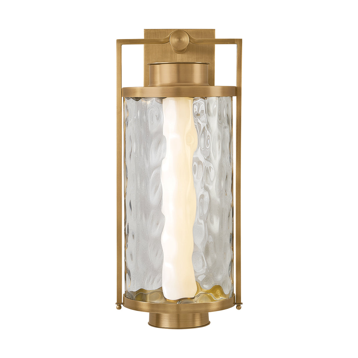 Catalina LED Outdoor Wall Light, Large 23", Patina Brass