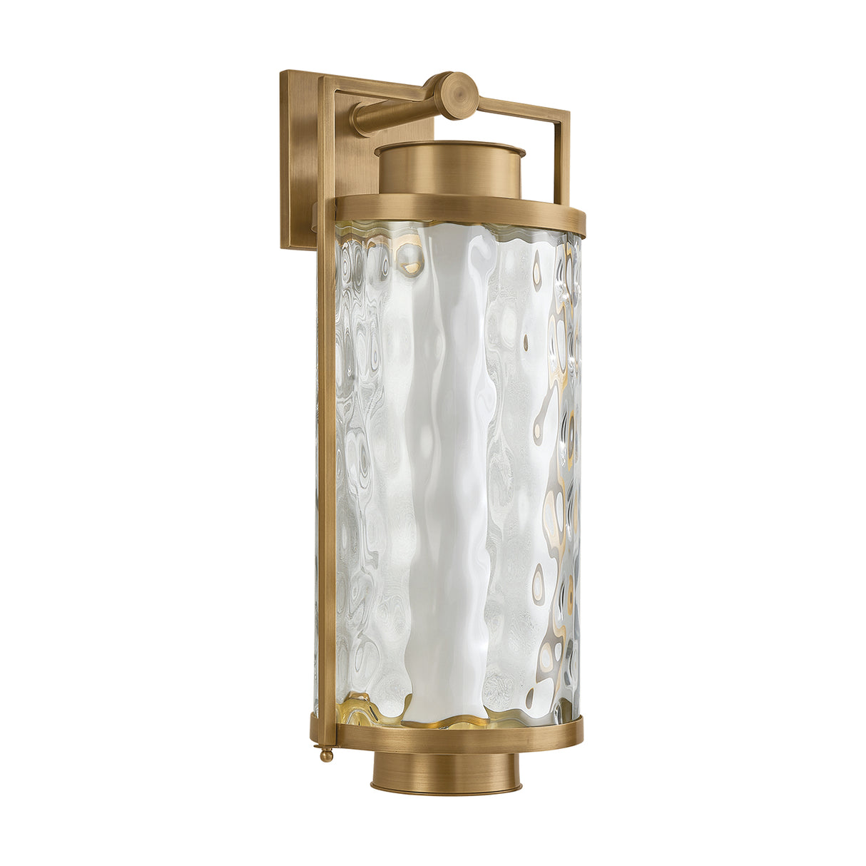 Catalina LED Outdoor Wall Light, Large 23", Patina Brass