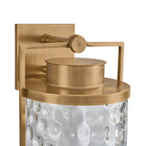 Catalina LED Outdoor Wall Light, Extra Large 28", Patina Brass