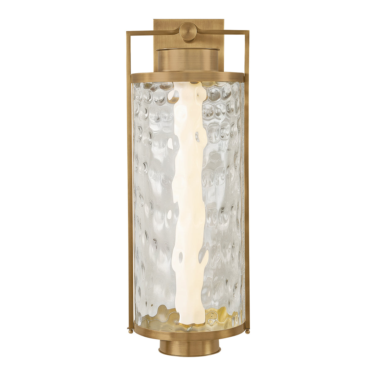 Catalina LED Outdoor Wall Light, Extra Large 28", Patina Brass