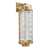 Catalina LED Outdoor Wall Light, Extra Large 28", Patina Brass
