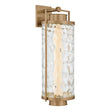 Catalina LED Outdoor Wall Light, Extra Large 28", Patina Brass