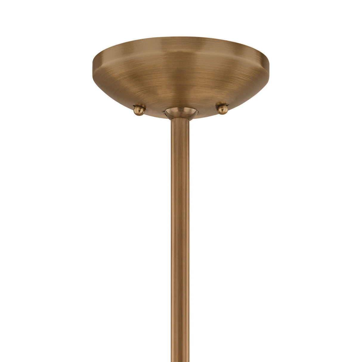 Clovis 6 Light Chandelier 40", Soft Sand and Patina Brass