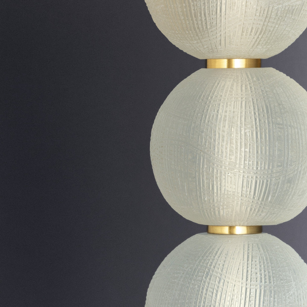 Amity Wall Sconce 12", Aged Brass and Textured Glass