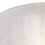 Amity Wall Sconce 12", Aged Brass and Textured Glass