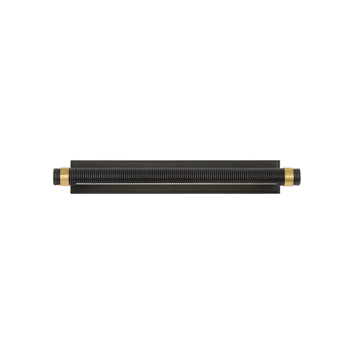 Heath LED Picture Light 18", Distressed Bronze and Aged Brass