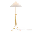 Ivana Floor Lamp 61", Aged Brass