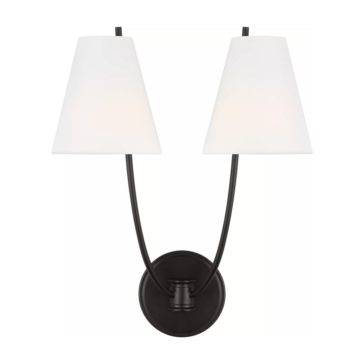 Cordelia Double Wall Sconce 18", Aged Iron