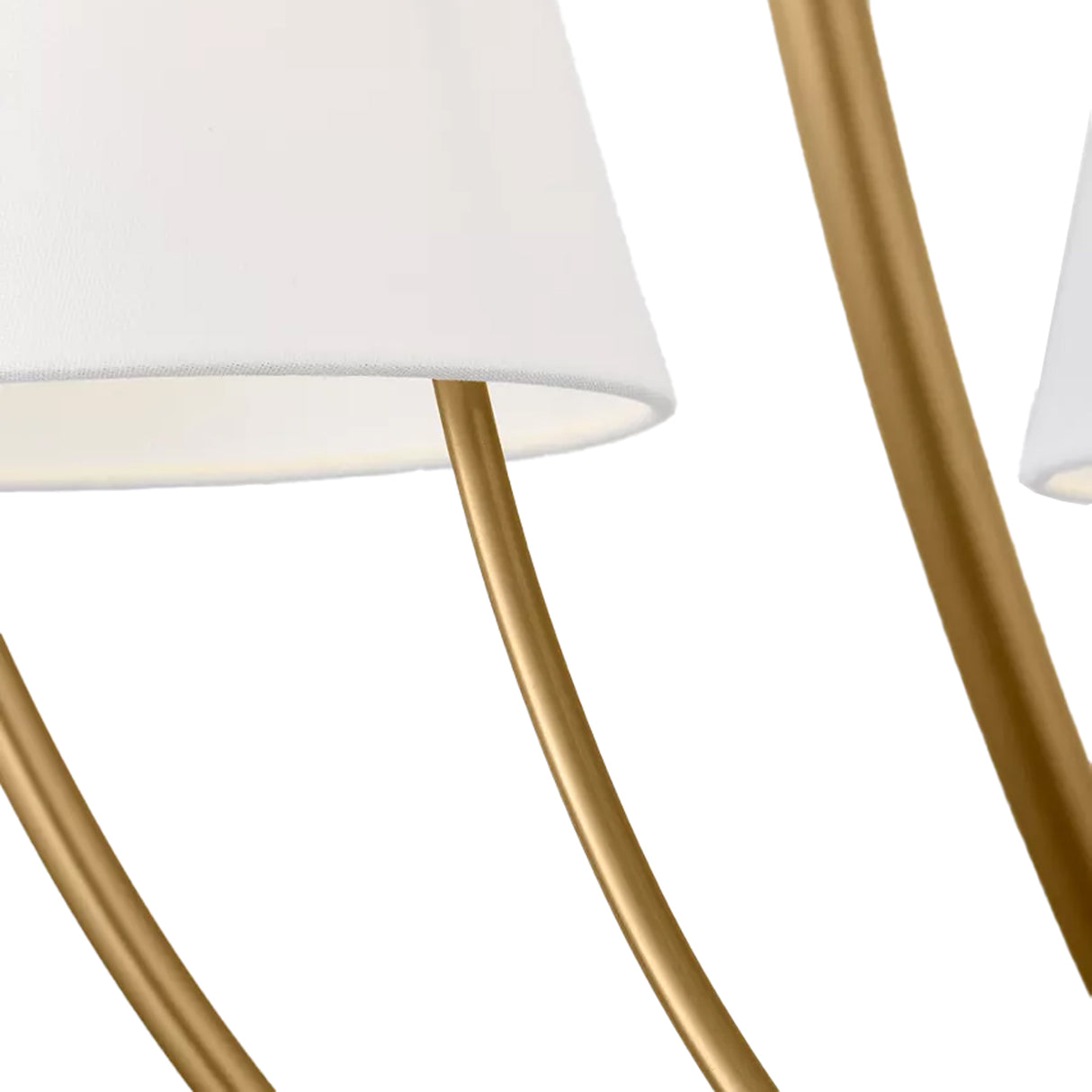 Cordelia 12 Light Chandelier 40", Modern Brass