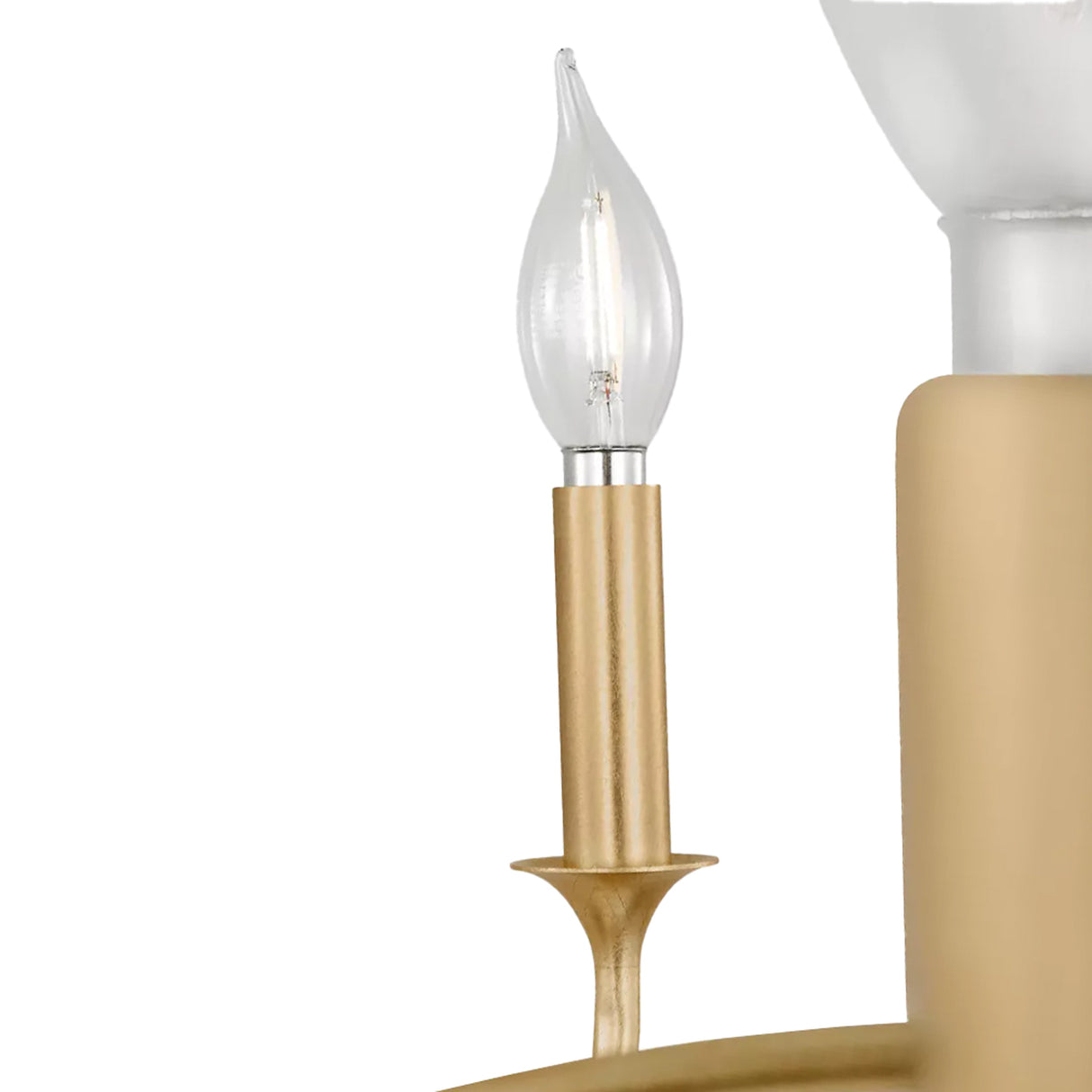 Harwick 6 Light Chandelier 32", Gilded Brass