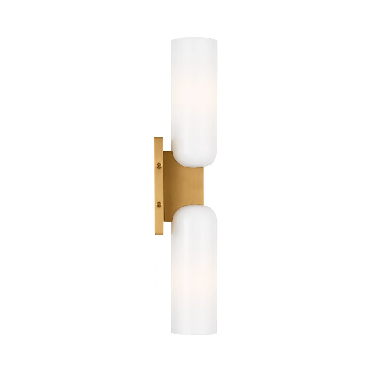 Vesper 2 Light Vanity 21", Modern Brass