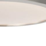 Merton Round LED Semi-Flush 12", Polished Nickel
